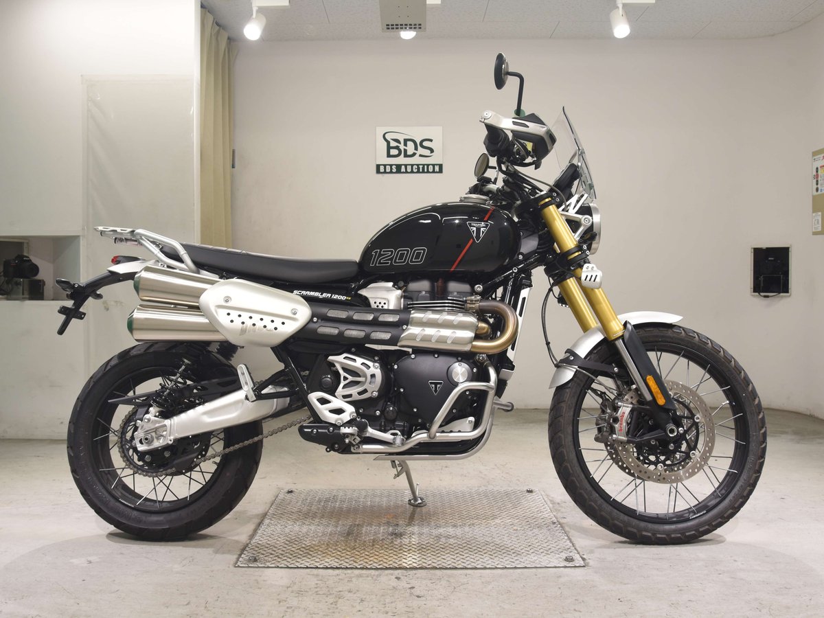 Triumph SCRAMBLER 1200 XE 2025, рама SMTDADS0HYSCC5945 – мотоцикл из Японии с аукциона BDS, фото 1
