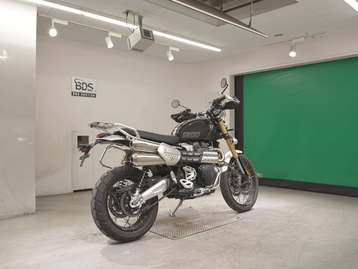 Triumph SCRAMBLER 1200 XE 2025, рама SMTDADS0HYSCC5945 – мотоцикл из Японии с аукциона BDS, фото 5