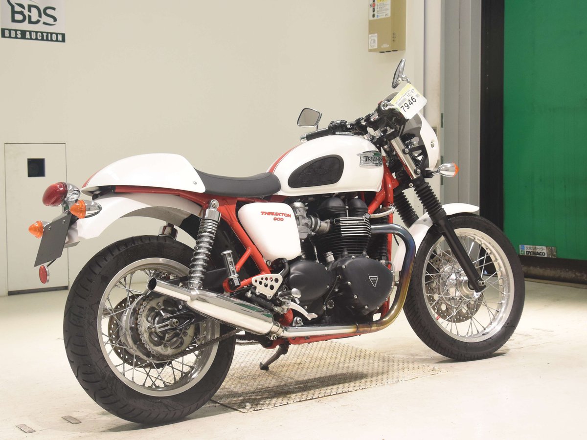Triumph THRUXTON900 2011, рама SMTTJ9147GA455722 – мотоцикл из Японии с аукциона BDS, фото 5