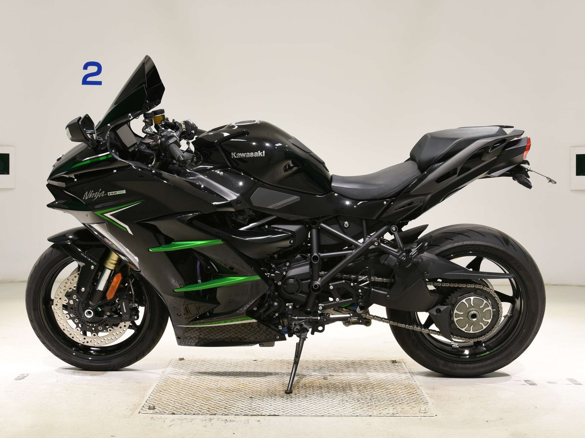 Kawasaki NINJA H2 SX 2023, рама ZXT02P-003731 – мотоцикл из Японии с аукциона BDS, фото 2