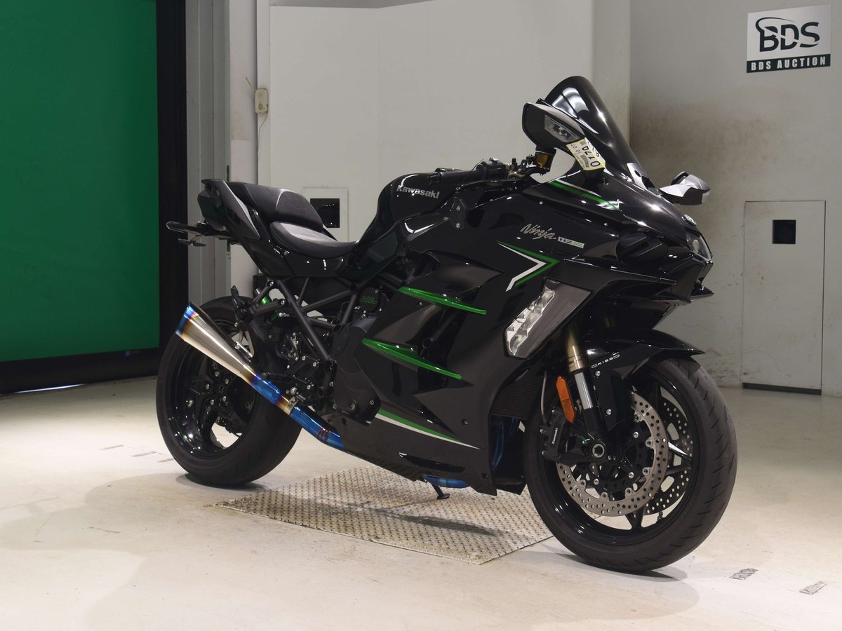 Kawasaki NINJA H2 SX 2023, рама ZXT02P-003731 – мотоцикл из Японии с аукциона BDS, фото 3