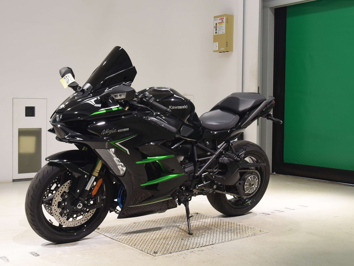Kawasaki NINJA H2 SX 2023, рама ZXT02P-003731 – мотоцикл из Японии с аукциона BDS, фото 4