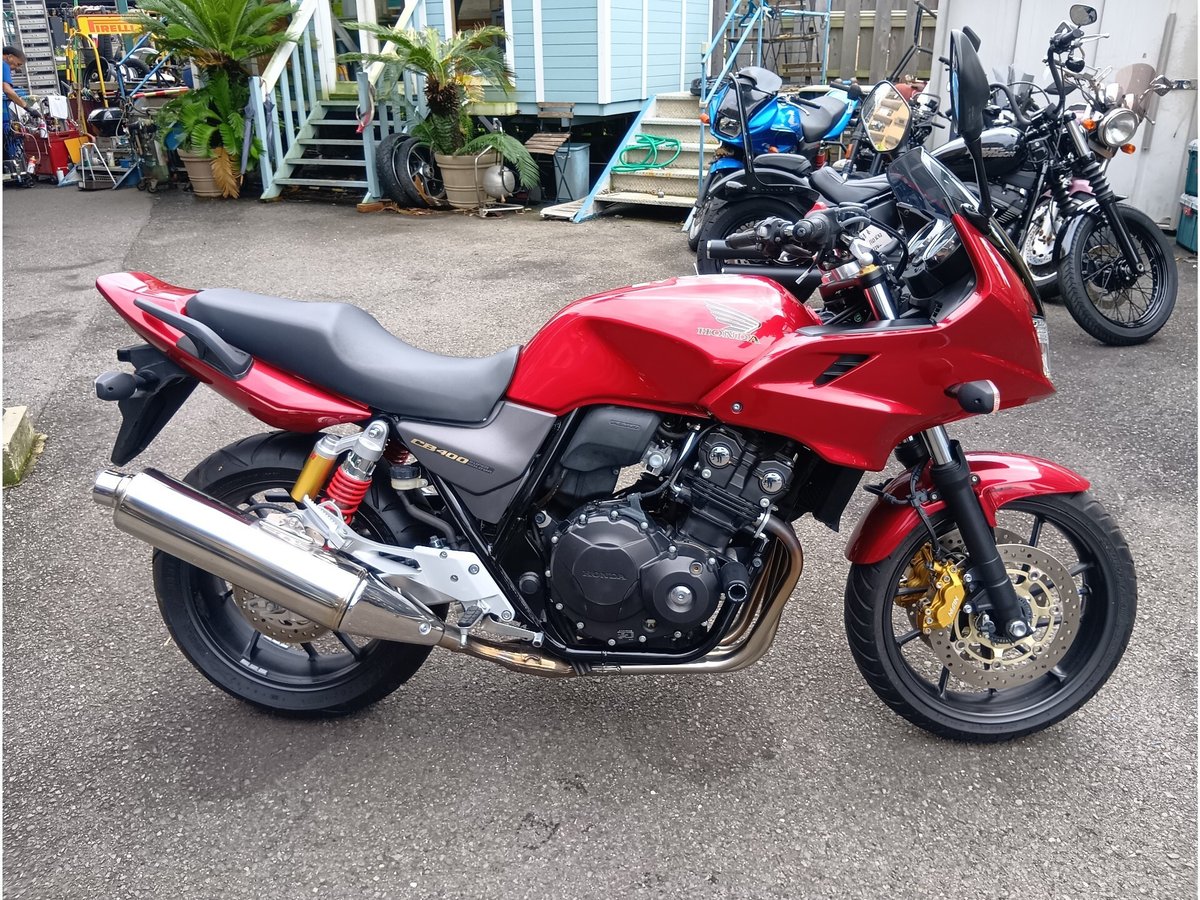 Honda CB400SFVA BOLDOR 2015, рама NC42-1603682 – мотоцикл из Японии с аукциона IAUC, фото 1