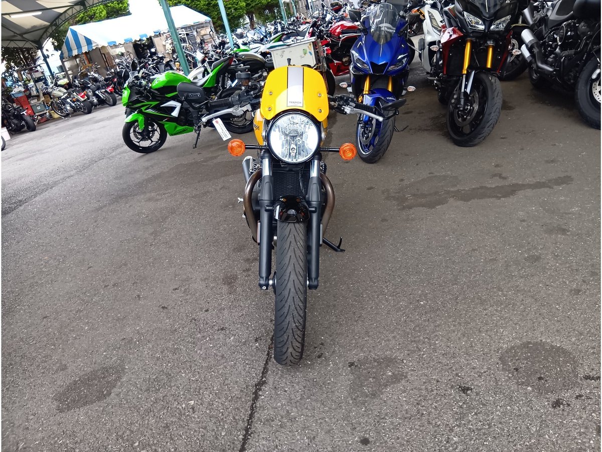 Triumph STREET CUP 2017, рама SMTDAD77GDH816387 – мотоцикл из Японии с аукциона IAUC, фото 5