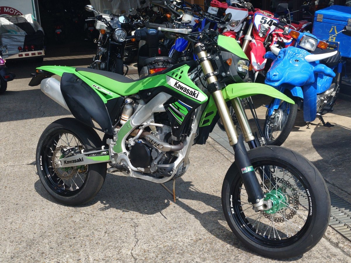 Kawasaki KX250F, рама KX250Y-014593 – мотоцикл из Японии с аукциона IAUC, фото 1