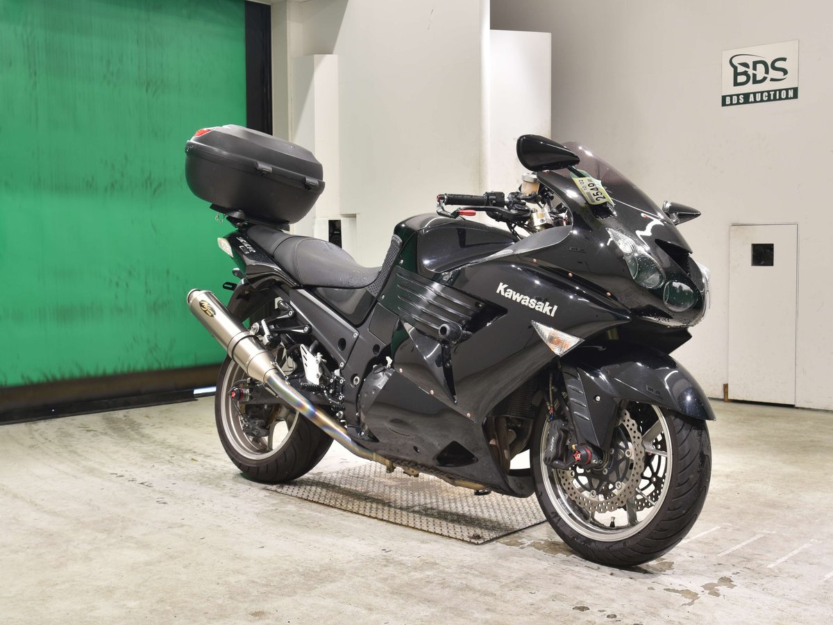 Kawasaki ZZ-R1400 2007, рама ZXT40A-022809 – мотоцикл из Японии с аукциона BDS, фото 3