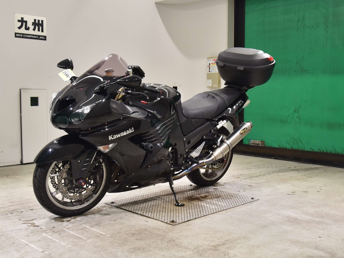 Kawasaki ZZ-R1400 2007, рама ZXT40A-022809 – мотоцикл из Японии с аукциона BDS, фото 4