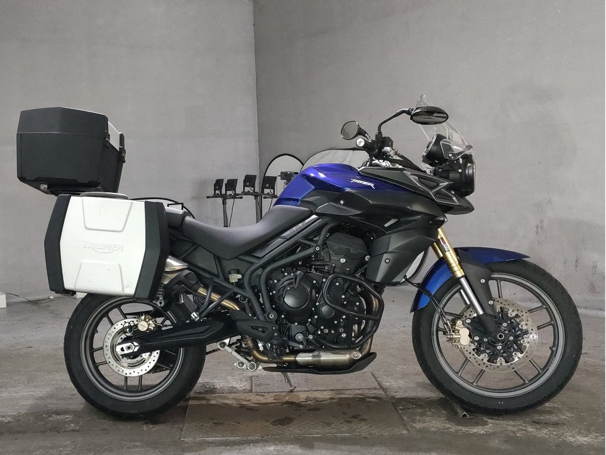 Triumph TIGER 800 2013, рама SMTTRE15B8D564688 – мотоцикл из Японии с аукциона JBA, фото 1