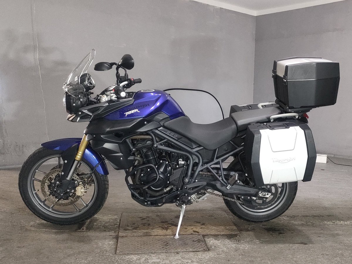 Triumph TIGER 800 2013, рама SMTTRE15B8D564688 – мотоцикл из Японии с аукциона JBA, фото 2