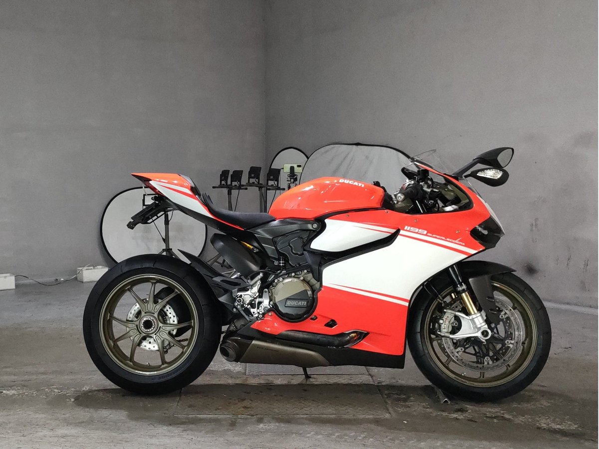Ducati 1199 SUPERLEGGERA 2014, рама ZDMH808JAEB021756 – мотоцикл из Японии с аукциона JBA, фото 1