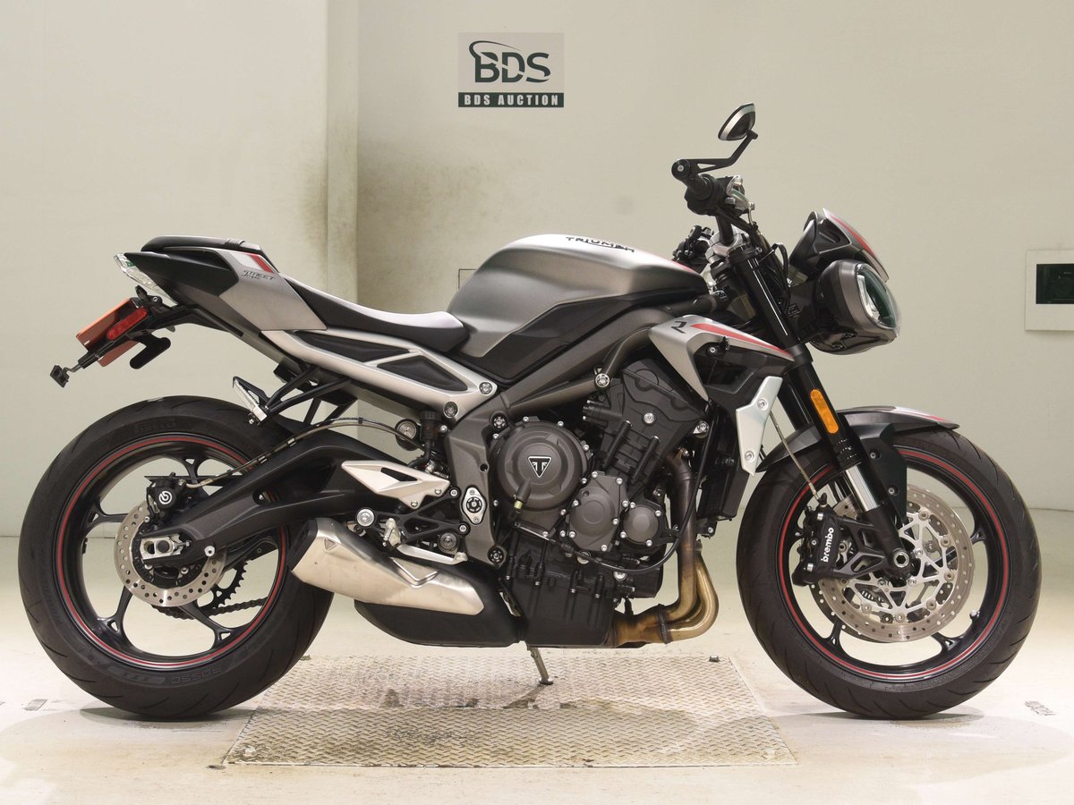 Triumph STREET TRIPLE 2022, рама SMTHDA544ZNAY5987 – мотоцикл из Японии с аукциона BDS, фото 1