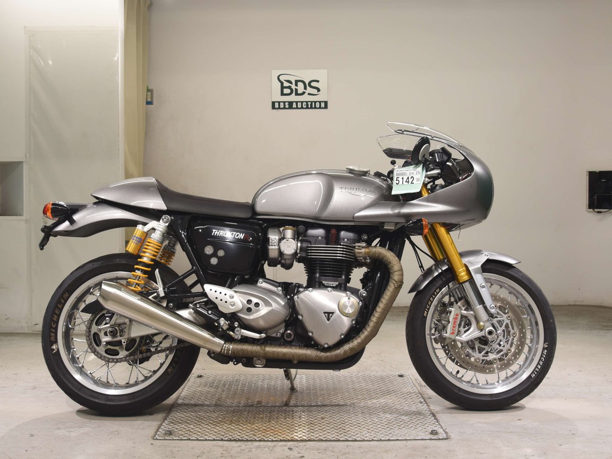 Triumph THRUXTON1200R 2016, рама SMTDAD72H4G781209 – мотоцикл из Японии с аукциона BDS, фото 1