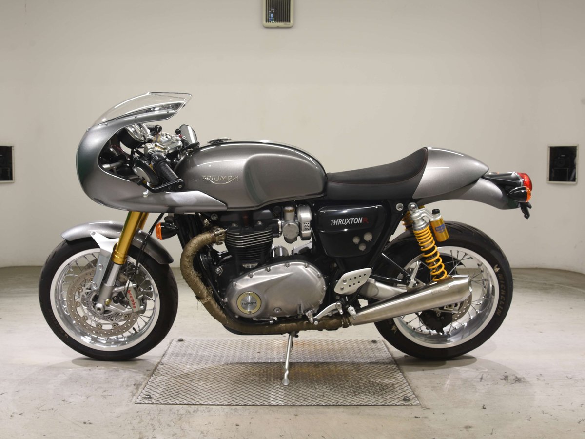 Triumph THRUXTON1200R 2016, рама SMTDAD72H4G781209 – мотоцикл из Японии с аукциона BDS, фото 2