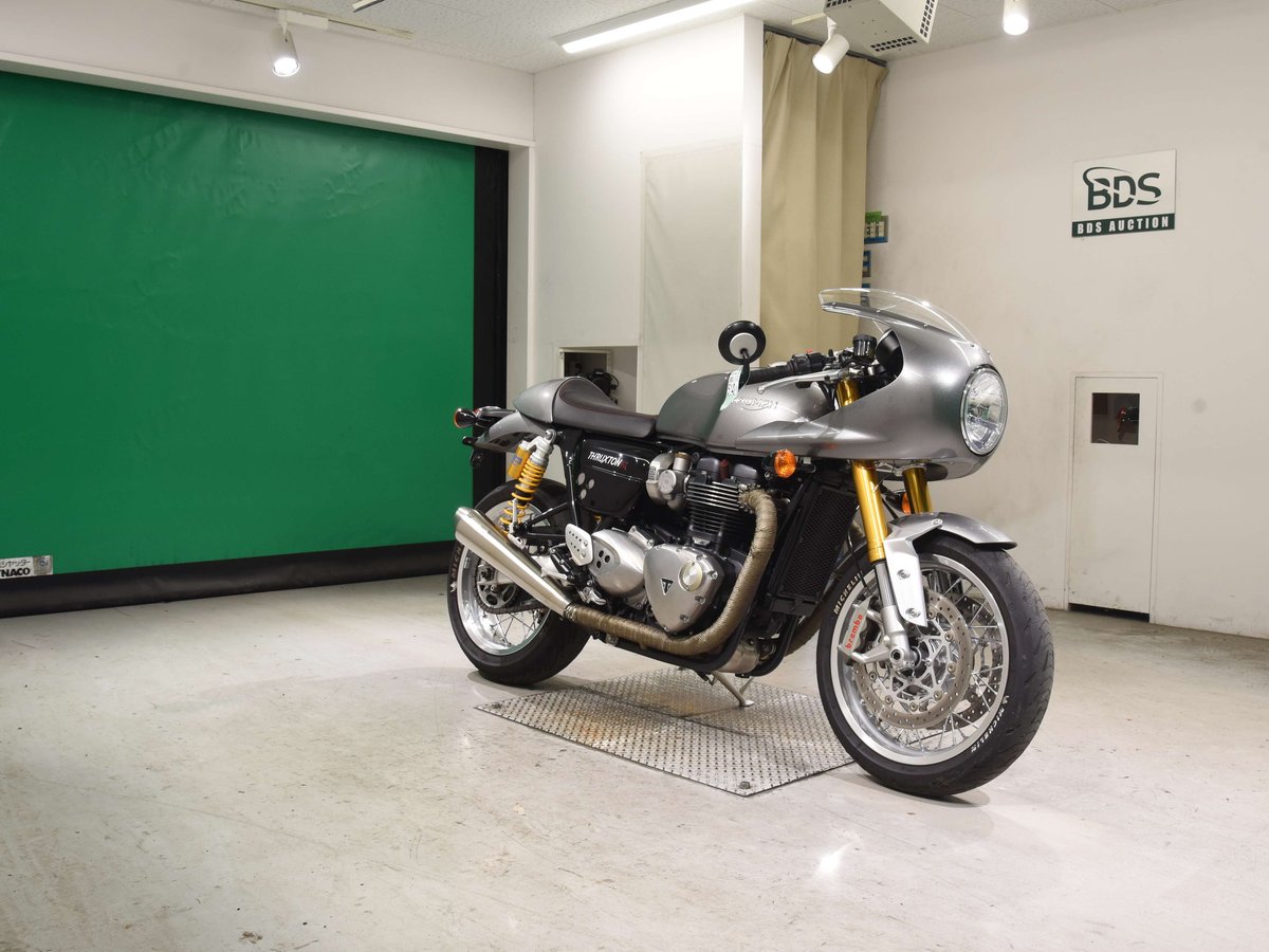 Triumph THRUXTON1200R 2016, рама SMTDAD72H4G781209 – мотоцикл из Японии с аукциона BDS, фото 3