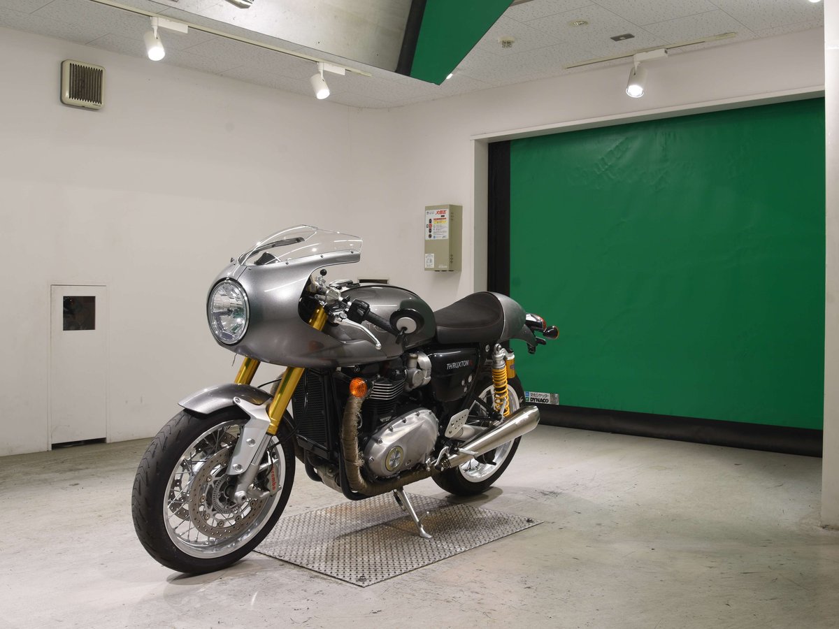 Triumph THRUXTON1200R 2016, рама SMTDAD72H4G781209 – мотоцикл из Японии с аукциона BDS, фото 4