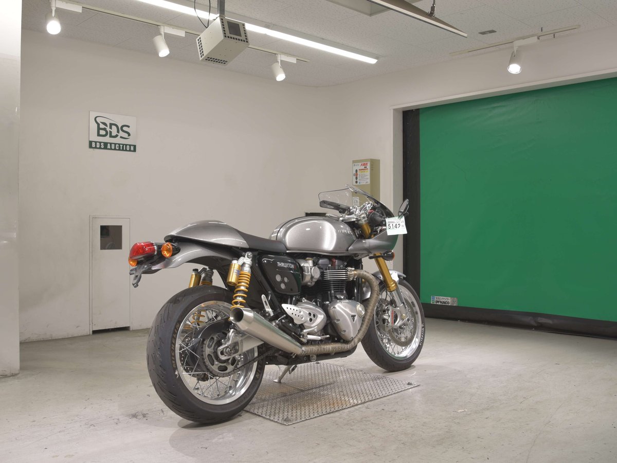 Triumph THRUXTON1200R 2016, рама SMTDAD72H4G781209 – мотоцикл из Японии с аукциона BDS, фото 5