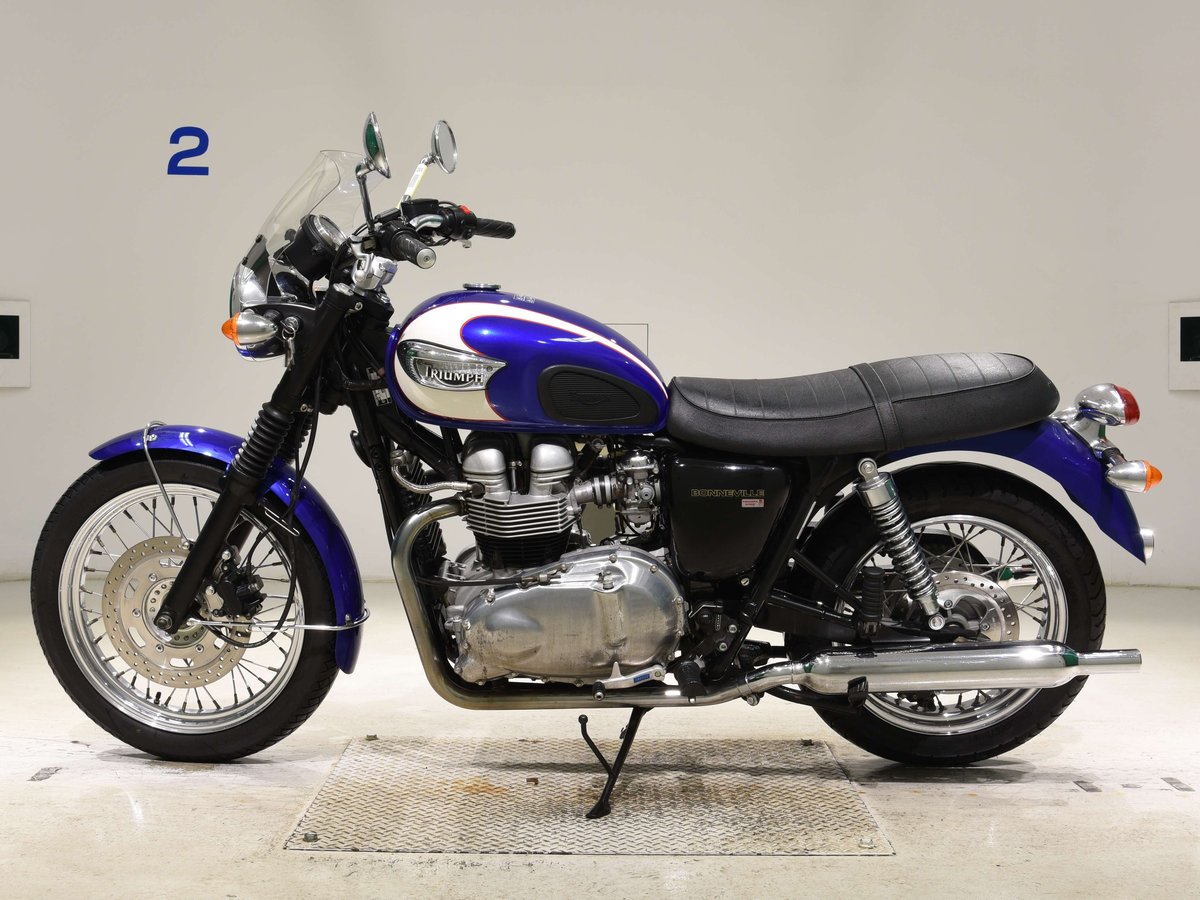 Triumph BONNEVILLE 2004, рама SMTTJ900TM3175928 – мотоцикл из Японии с аукциона BDS, фото 2