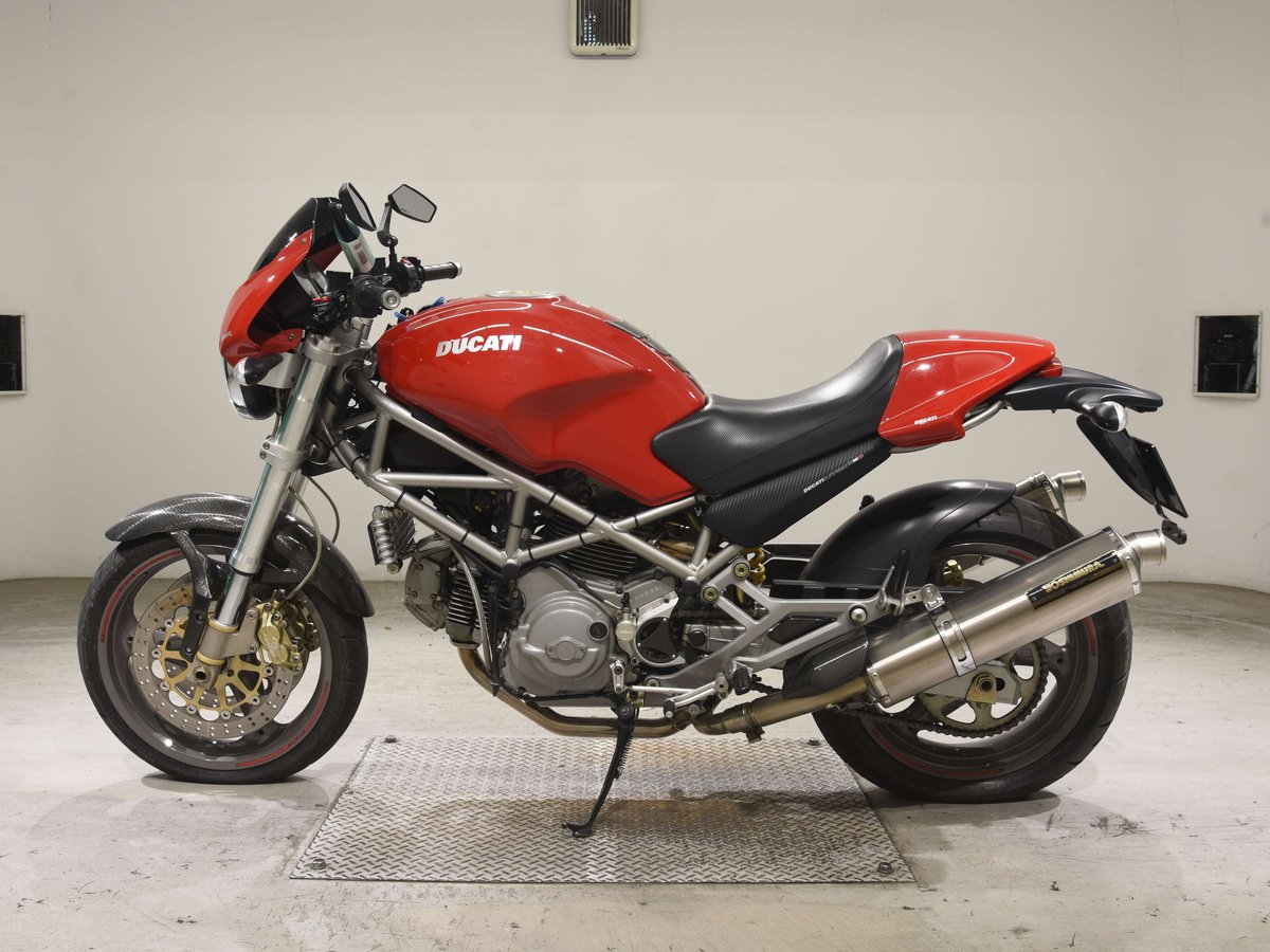 Ducati MONSTER 400 IE 2004, рама ZDMM407AA4B049889 – мотоцикл из Японии с аукциона BDS, фото 2