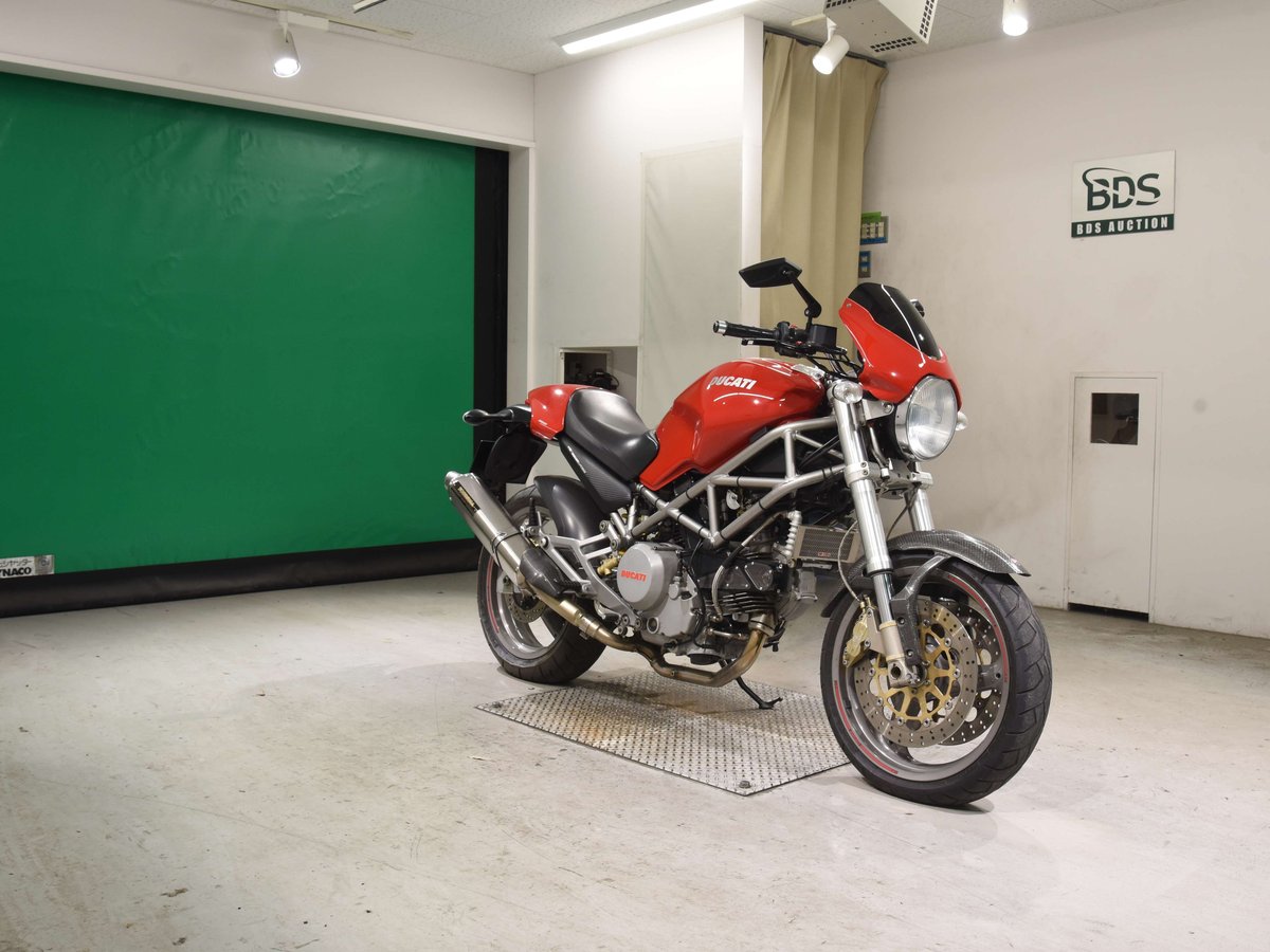Ducati MONSTER 400 IE 2004, рама ZDMM407AA4B049889 – мотоцикл из Японии с аукциона BDS, фото 3