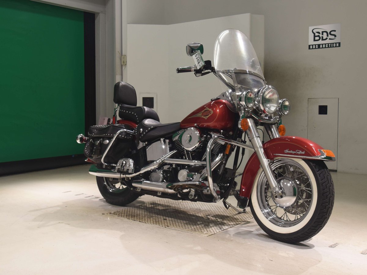 HD HERITAGE FLSTC1340 2015, рама 1HD1BJL46VY038066 – мотоцикл из Японии с аукциона BDS, фото 3