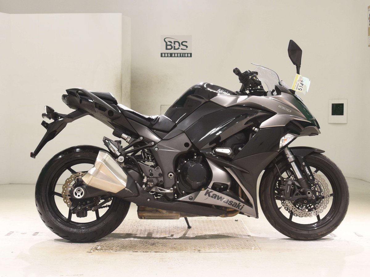Kawasaki NINJA1000A 2017, рама ZXT00W-006516 – мотоцикл из Японии с аукциона BDS, фото 1