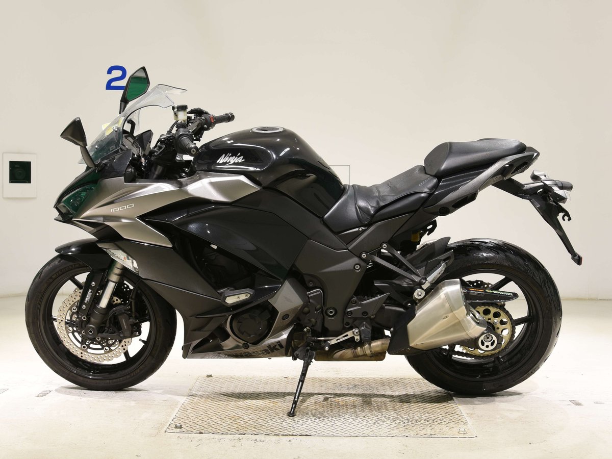 Kawasaki NINJA1000A 2017, рама ZXT00W-006516 – мотоцикл из Японии с аукциона BDS, фото 2