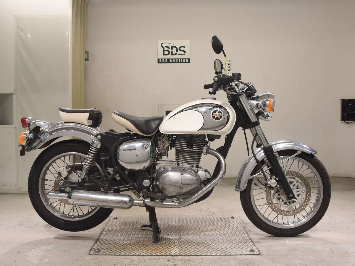 Kawasaki ESTRELLA RS, рама BJ250A-070875 – мотоцикл из Японии с аукциона BDS, фото 1