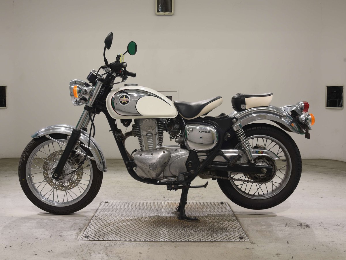 Kawasaki ESTRELLA RS, рама BJ250A-070875 – мотоцикл из Японии с аукциона BDS, фото 2