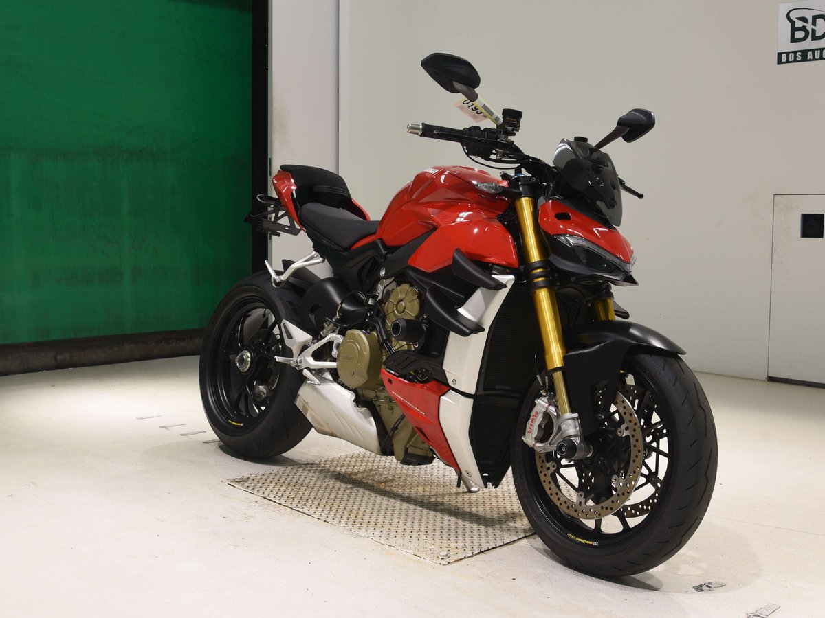 Ducati STREETFIGHTER V4S 2021, рама ZDM1F00AAMB001939 – мотоцикл из Японии с аукциона BDS, фото 3