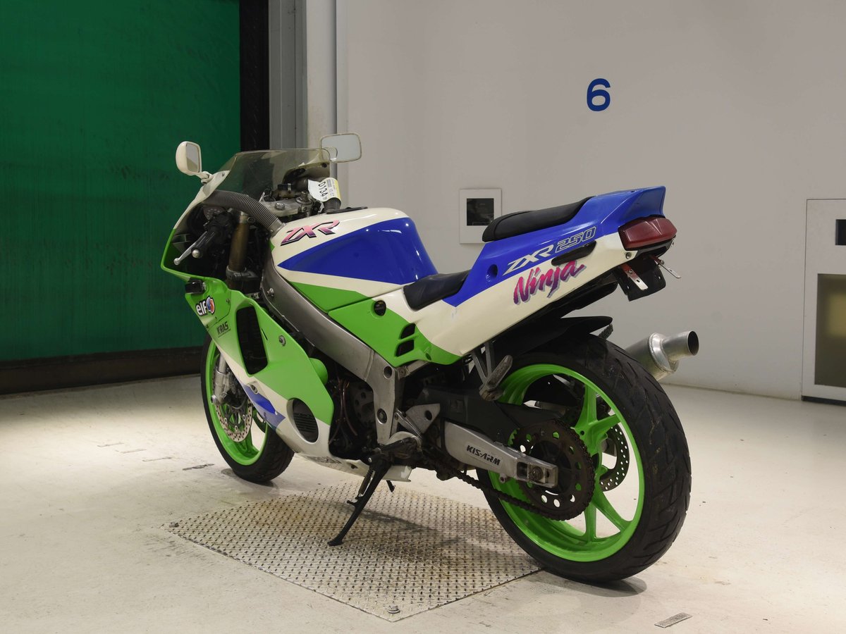 Kawasaki ZXR250, рама ZX250C-002651 – мотоцикл из Японии с аукциона BDS, фото 6