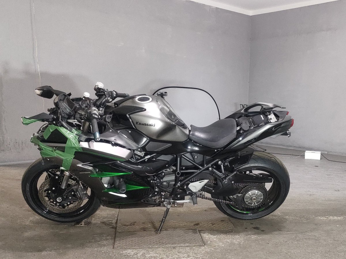 Kawasaki NINJA H2 SX 2020, рама ZXT02A-009665 – мотоцикл из Японии с аукциона JBA, фото 2
