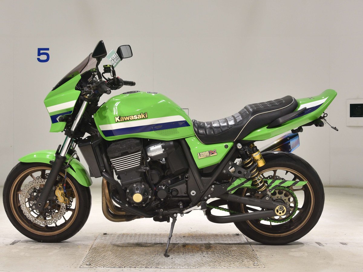Kawasaki ZRX1200 DAEG 2016, рама ZRT20D-023830 – мотоцикл из Японии с аукциона BDS, фото 2