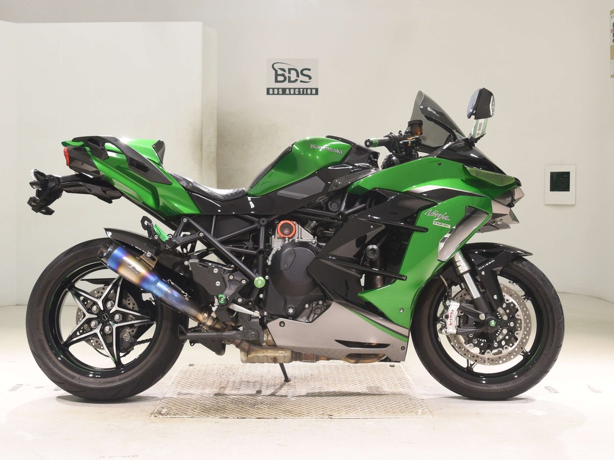 Kawasaki NINJA H2 SX SE + 2022, рама ZXT02A-009730 – мотоцикл из Японии с аукциона BDS, фото 1