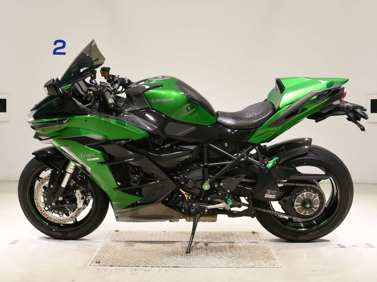 Kawasaki NINJA H2 SX SE + 2022, рама ZXT02A-009730 – мотоцикл из Японии с аукциона BDS, фото 2