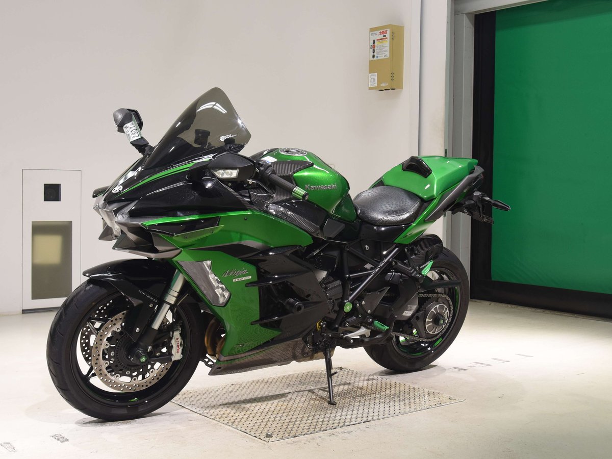 Kawasaki NINJA H2 SX SE + 2022, рама ZXT02A-009730 – мотоцикл из Японии с аукциона BDS, фото 4