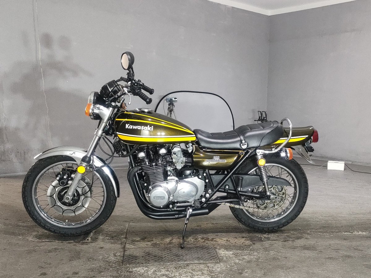 Kawasaki 750RS 1974, рама Z2F-07908 – мотоцикл из Японии с аукциона JBA, фото 2
