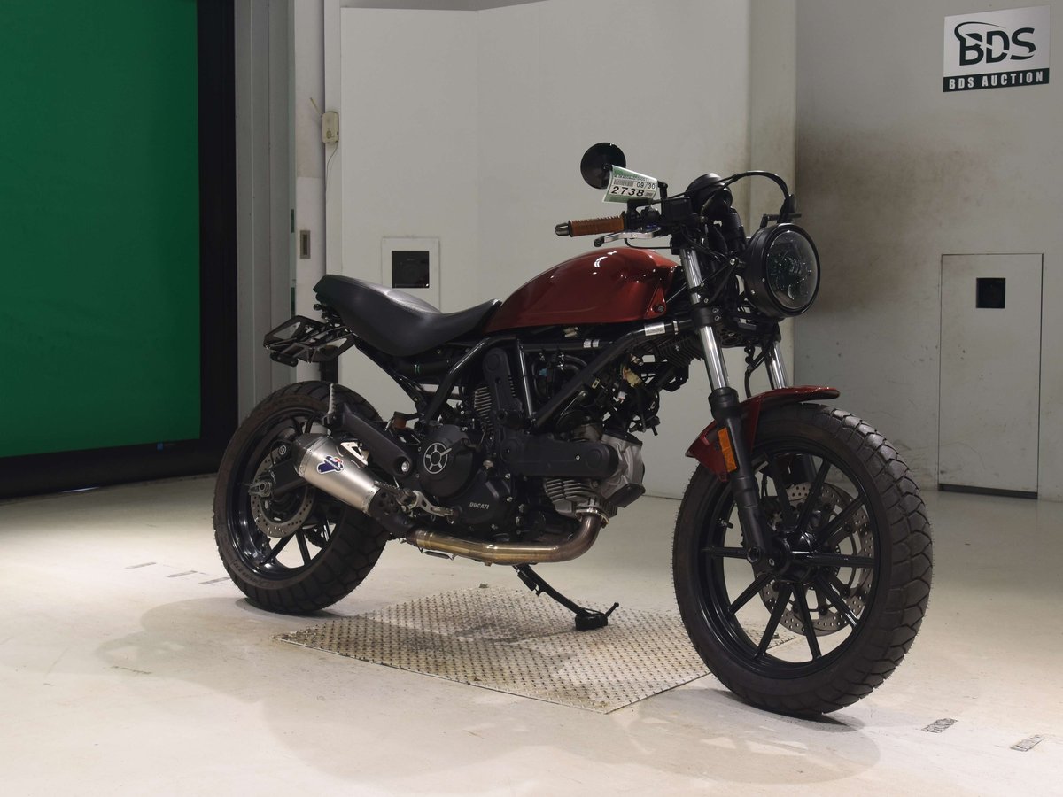 Ducati SCRAMBLER SIXTY2 2016, рама ML0KA00AAGT000513 – мотоцикл из Японии с аукциона BDS, фото 3