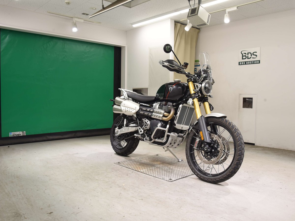Triumph SCRAMBLER 1200 XE 2025, рама SMTDADS0HYSCC5945 – мотоцикл из Японии с аукциона BDS, фото 3