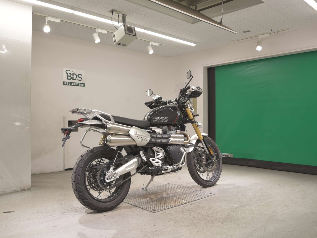 Triumph SCRAMBLER 1200 XE 2025, рама SMTDADS0HYSCC5945 – мотоцикл из Японии с аукциона BDS, фото 5