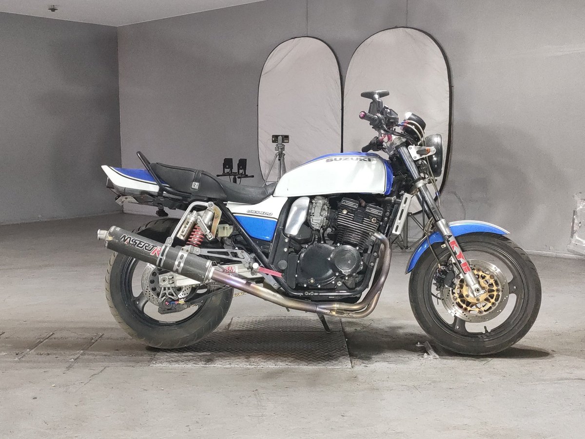 Suzuki GSX400 IMPULSE, рама GK79A-118425 – мотоцикл из Японии с аукциона JBA, фото 1