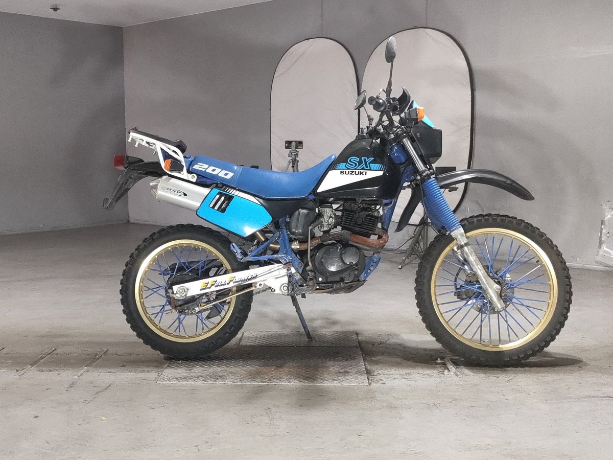 Suzuki SX200R, рама SH41A-104448 – мотоцикл из Японии с аукциона JBA, фото 1