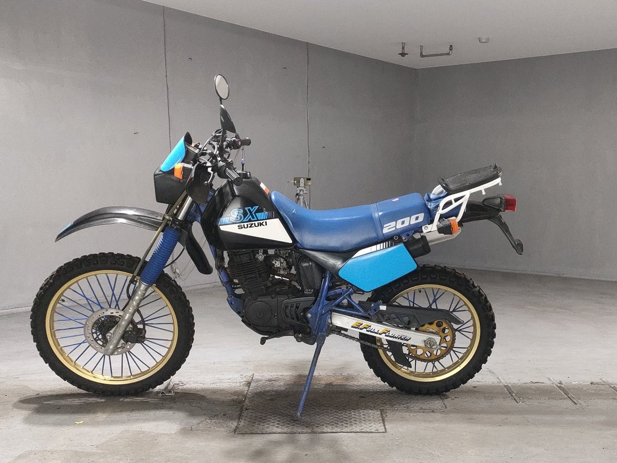 Suzuki SX200R, рама SH41A-104448 – мотоцикл из Японии с аукциона JBA, фото 2