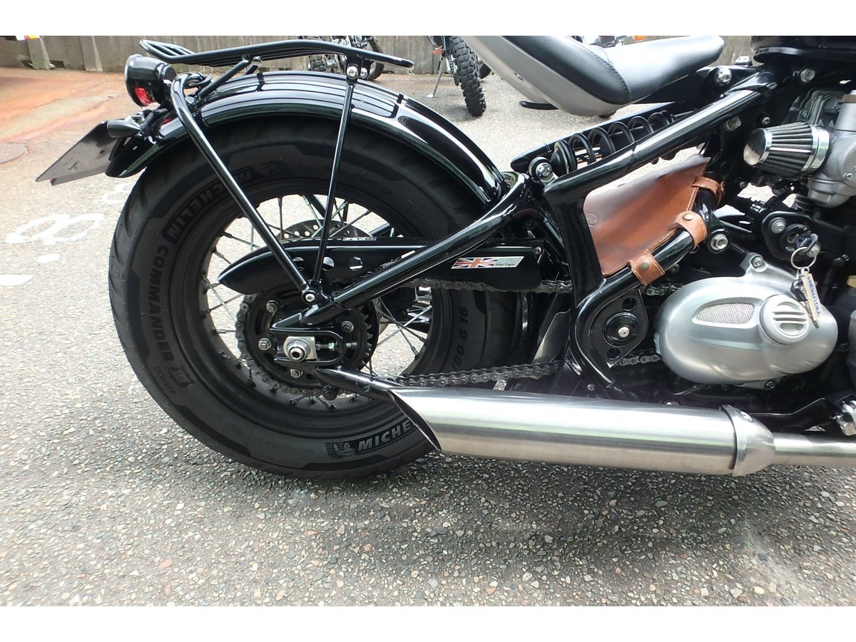 Triumph BONNEVILLE BOBA 2017, рама SMTDAD76HWJ851648 – мотоцикл из Японии с аукциона IAUC, фото 6