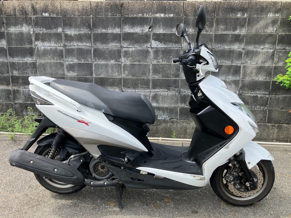 Yamaha CYGNUS 125X SR FI 2013, рама SE44J-310826 – мотоцикл из Японии с аукциона IAUC, фото 1