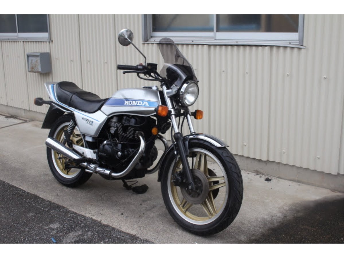 Honda CB400N 1981, рама CB400N-2202807 – мотоцикл из Японии с аукциона IAUC, фото 1