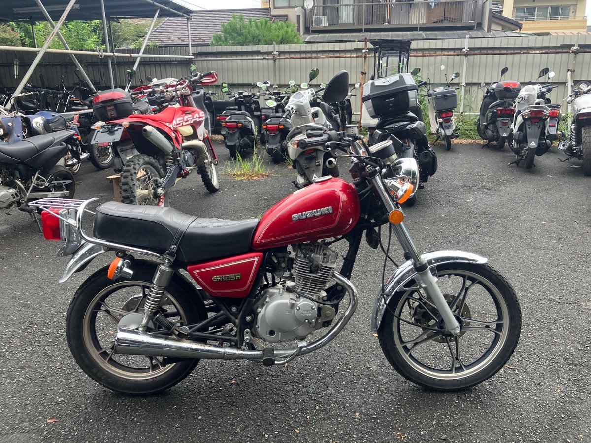 Suzuki GN125H 2016, рама LC6PCJG97G0004729 – мотоцикл из Японии с аукциона IAUC, фото 1