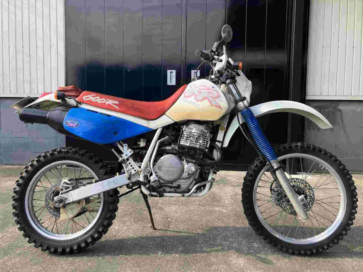 Honda XR600R 1993, рама JH2PE0400PM801399 – мотоцикл из Японии с аукциона IAUC, фото 1