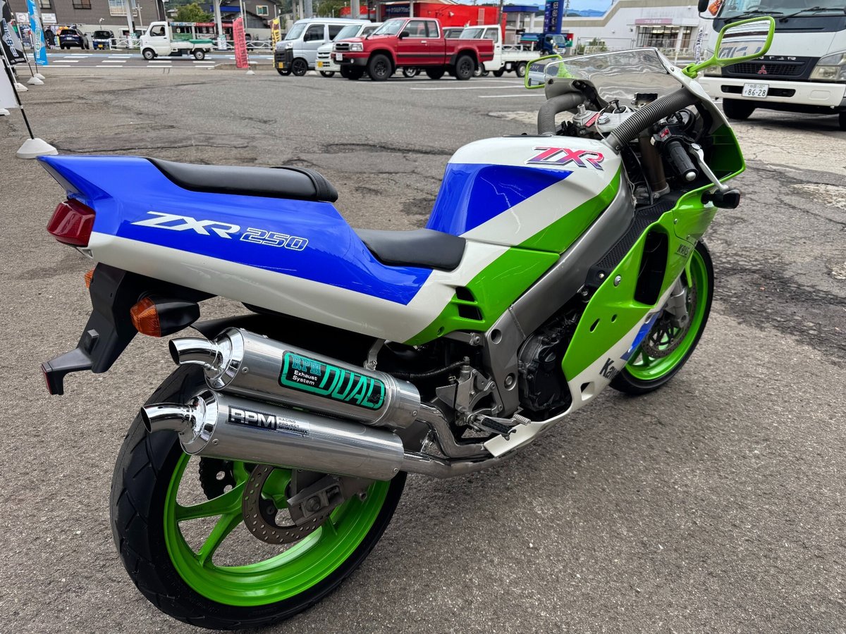Kawasaki ZXR250, рама ZX250C-006091 – мотоцикл из Японии с аукциона IAUC, фото 2