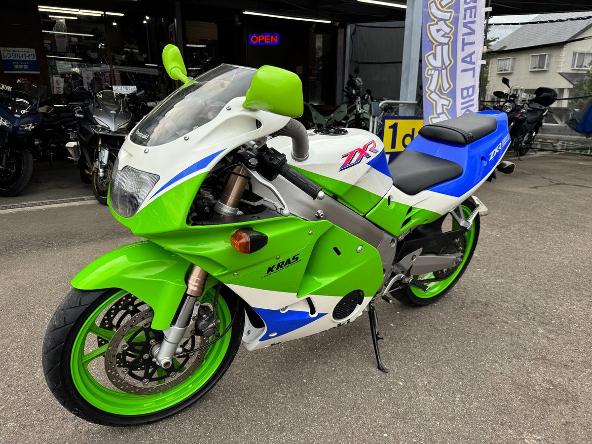 Kawasaki ZXR250, рама ZX250C-006091 – мотоцикл из Японии с аукциона IAUC, фото 3