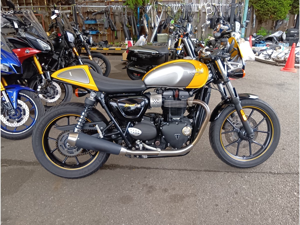 Triumph STREET CUP 2017, рама SMTDAD77GDH816387 – мотоцикл из Японии с аукциона IAUC, фото 1